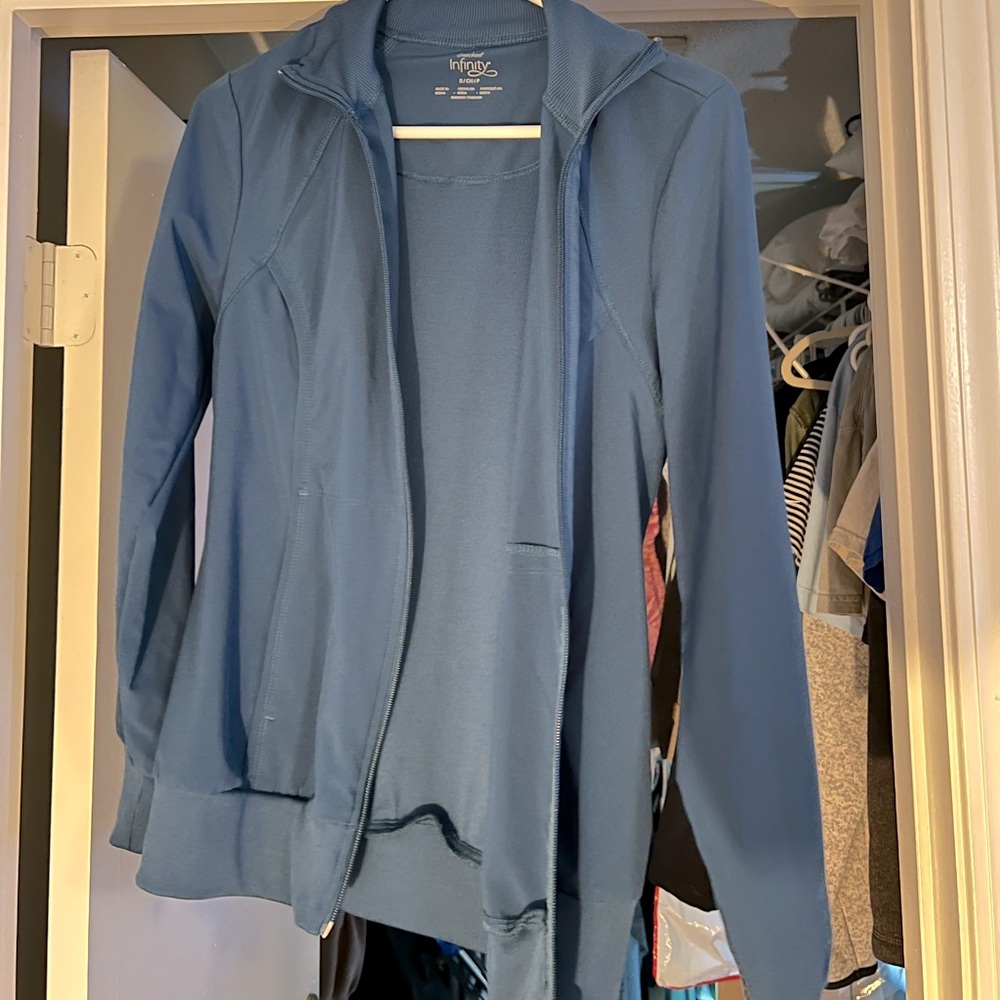 Cherokee Infinity Scrub Jacket